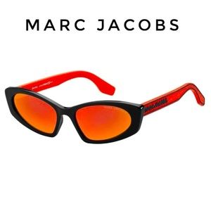 New Marc Jacobs unisex Sunglasses red and black
